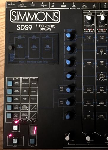 Simmons-SDS9 Electronic Drums